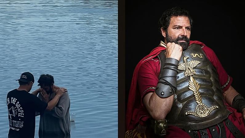 Batismo ator the-chosen