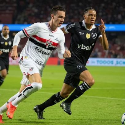 Botafogo e São Paulo torcem por viradas na Copa do Brasil