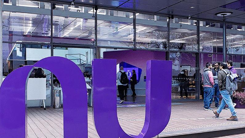 Receitas do Nubank aumentaram 39%, para US$ 4,2 bilhões