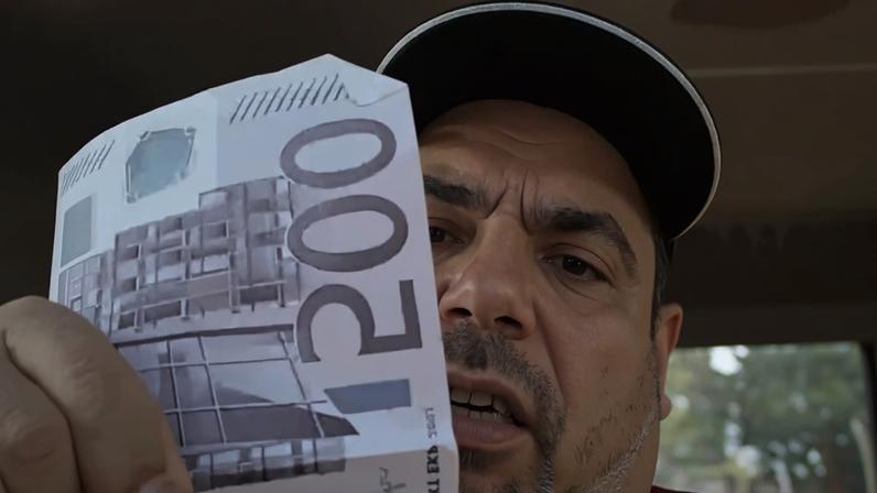 João Paulo Silva Oliveira, en una captura del vídeo de TikTok donde ofrecía 500 euros por la cabeza de cada brasileño.