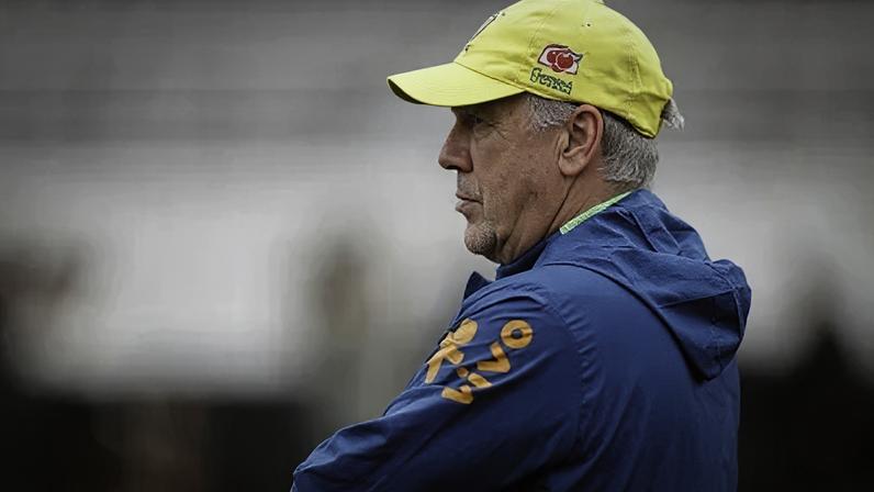 Carlo Ancelotti comanda treino da Seleção Brasileira