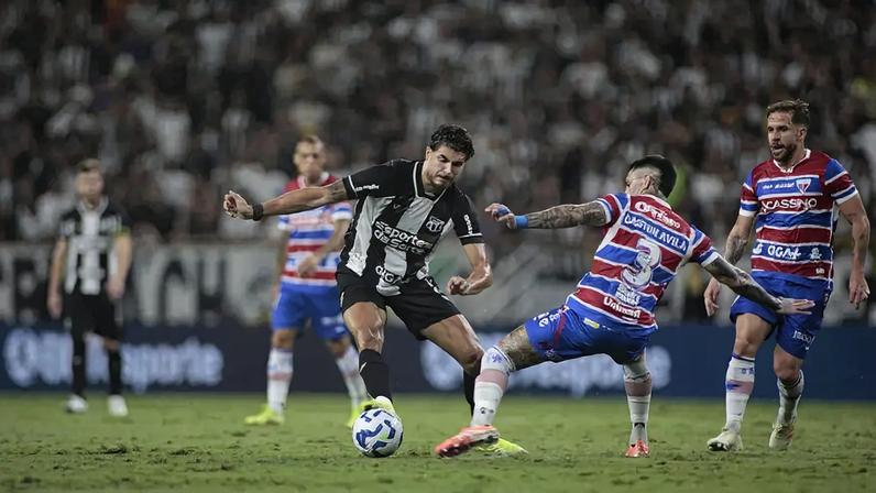 Partida entre Ceará e Fortaleza, pelo Brasileirão (Foto: Felipe Santos/Ceará SC)