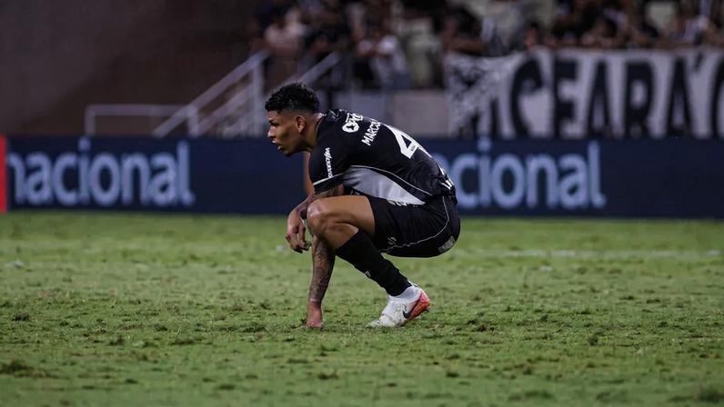 O Ceará foi rebaixado após a derrota contra o Palmeiras (Foto: Marcus Wernner/UAI Foto/Gazeta Press)
