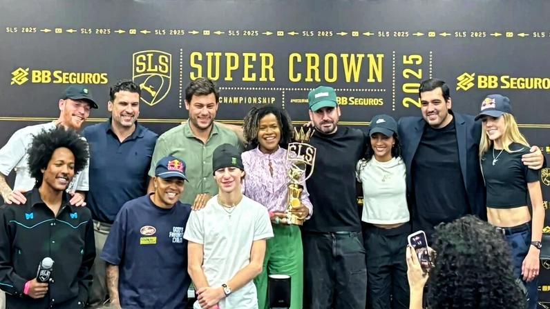 Coletiva pré Super Crown com Rayssa Leal (Foto: Beatriz Pinheiro)