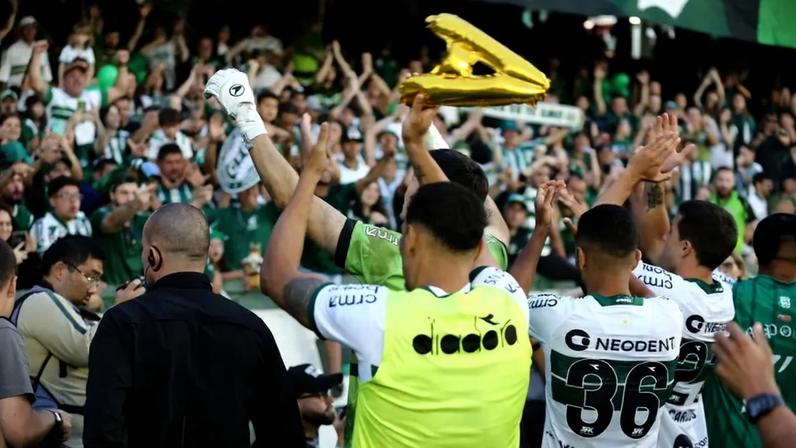 Coritiba retorna à Série A após duas temporadas. Foto: Geraldo Bubniak/Gazeta Press
