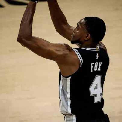 De’Aaron Fox celebra temporada mais eficiente da NBA com os Spurs