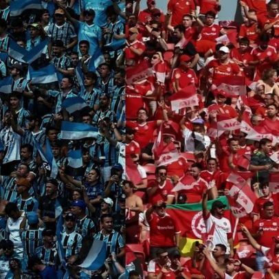 Internacional vence Grêmio em disputa de público nos estádios