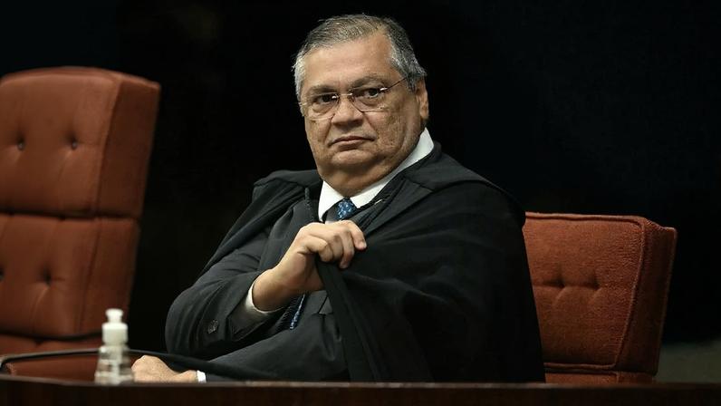 O ministro do STF Flávio Dino em 9 de setembro de 2025, no julgamento da trama golpista. Foto: Evaristo Sá/AFP