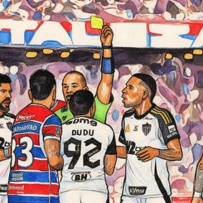 Áudio do VAR e súmula do árbitro Fortaleza x Atlético-MG
