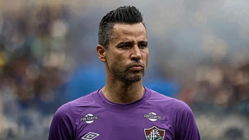 O goleiro Fábio, recordista histórico de jogos no Brasileirão, em ação pelo Fluminense. (Foto: Lucas Merçon/Fluminense)