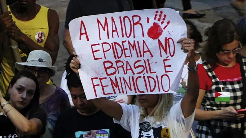 Imagem: Redes Sociais/Levante Feminista Contra o Feminicídio no RS