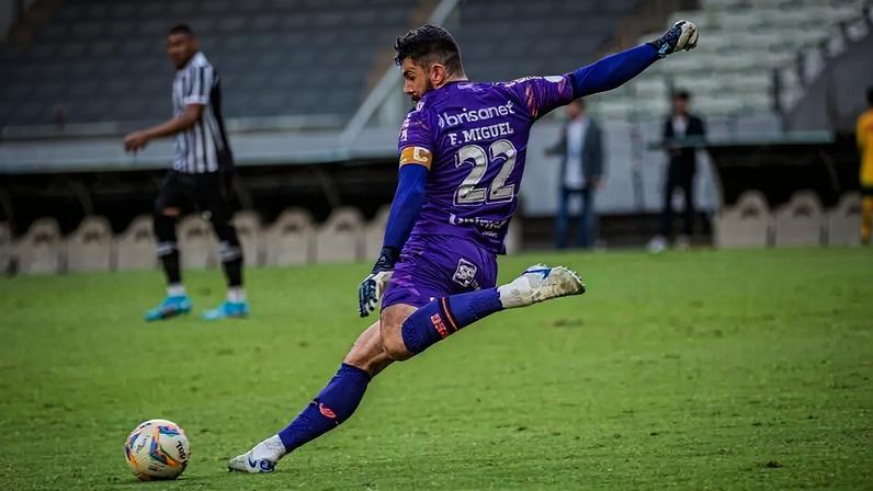 Fernando Miguel defendeu o Ceará por duas temporadas (Foto: Gabriel Silva/Ceará SC)