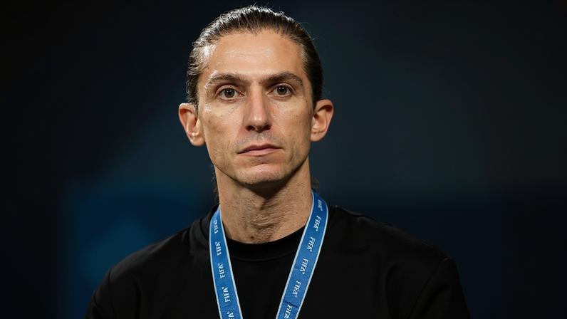Filipe Luís durante PSG x Flamengo (Foto: Adriano Fontes/Flamengo)