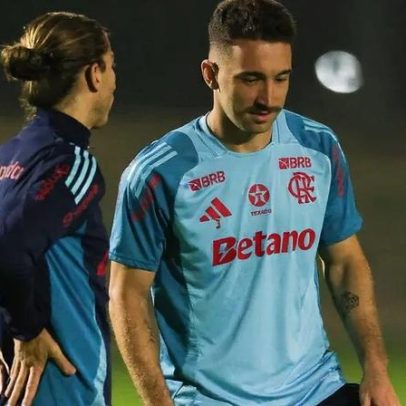 Filipe Luís tem notícia para definir escalação do Flamengo contra o Cruz Azul