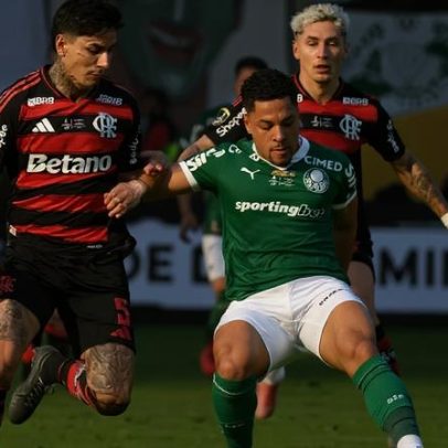 Palmeiras busca evitar título do Flamengo no Brasileirão