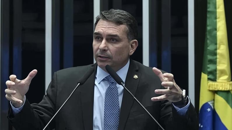 O senador Flávio Bolsonaro (PL-RJ). Foto: Carlos Moura/Agência Senado
