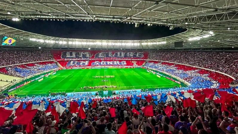 Fortaleza e Corinthians duelam no Castelão (Foto: Kaue Da Silva/Agência F8/Gazeta Press)
