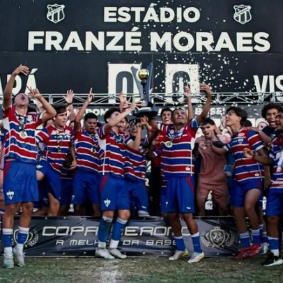 Atleta sub-15 do Fortaleza é acusado de injúria racial contra o Ceará