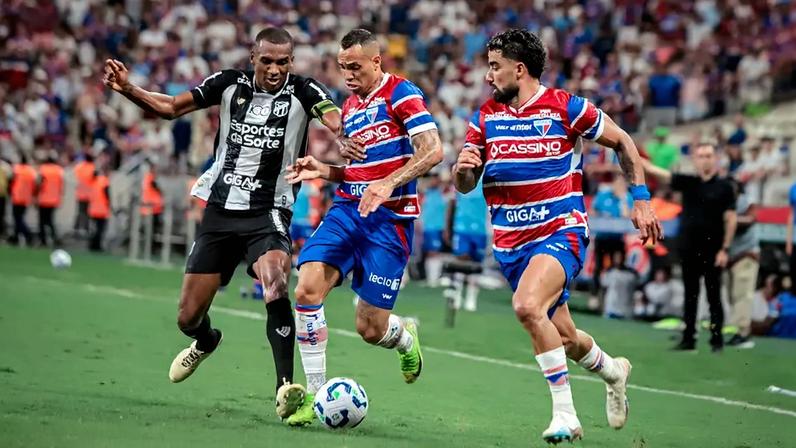 Partida entre Fortaleza e Ceará, pelo Brasileirão (Foto: Mateus Lotif/Fortaleza EC)