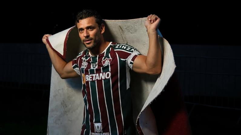 Fred, maior artilheiro do Brasileirão por pontos corridos, em ação pelo Fluminense. (Divulgação /Fluminense. F.C.)