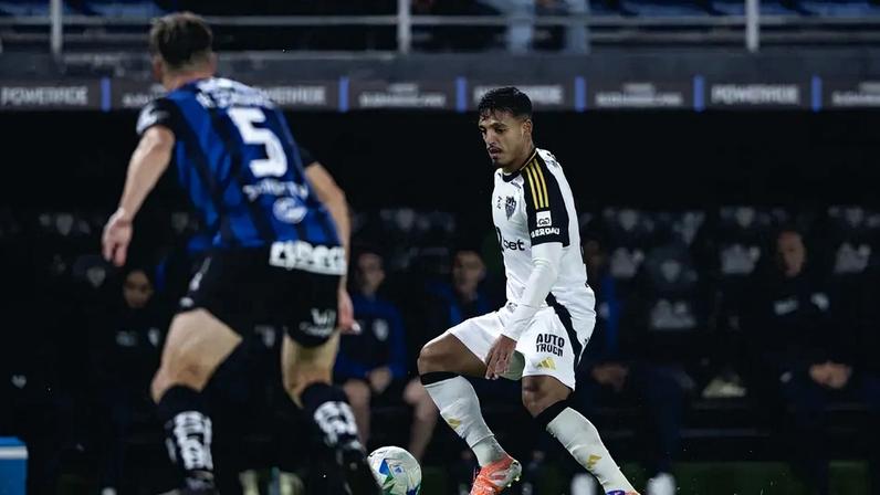 Gabriel Menino em Atlético x Independiente del Valle (Foto: Pedro Souza / Atlético)