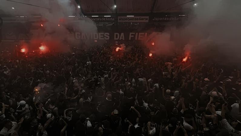 Quadra da Gaviões da Fiel neste domingo (21)