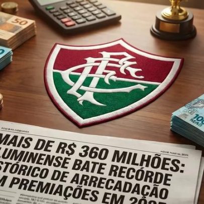 Fluminense fecha 2025 com recorde de mais de R$360 milhões em premiações