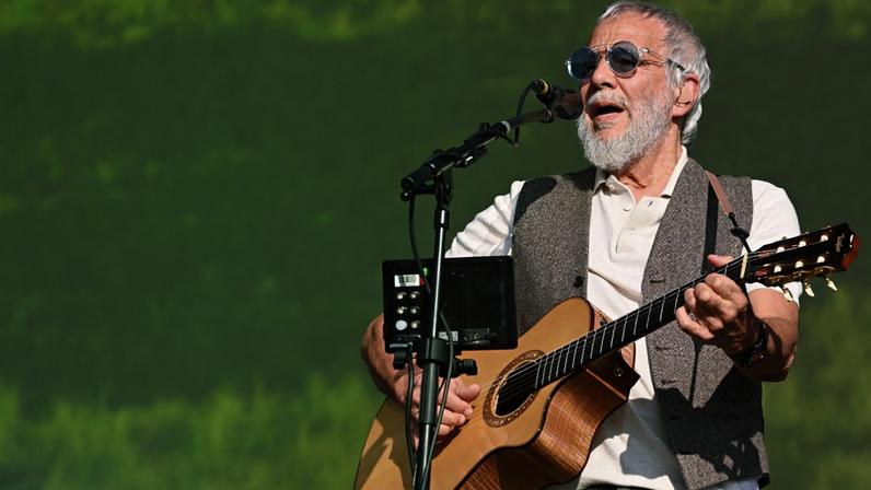 Yusuf/Cat Stevens performing in London in July 2025.
