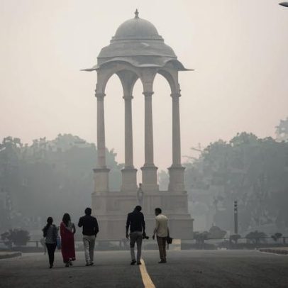 Poluição do ar ameaça o poder global da Índia