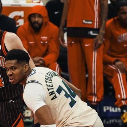 Bucks vencem Bulls após tumulto envolvendo Giannis Antetokounmpo