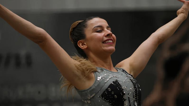 Ginasta Isabelle Marciniak (Foto: Reprodução)