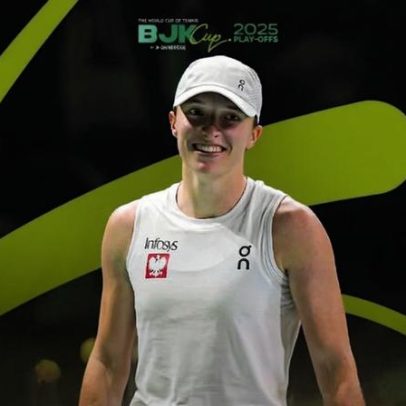 Swiatek vence o Prêmio Coração dos play-off da Billie Jean King Cup
