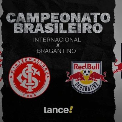 Internacional x Bragantino: onde assistir, horário e escalações