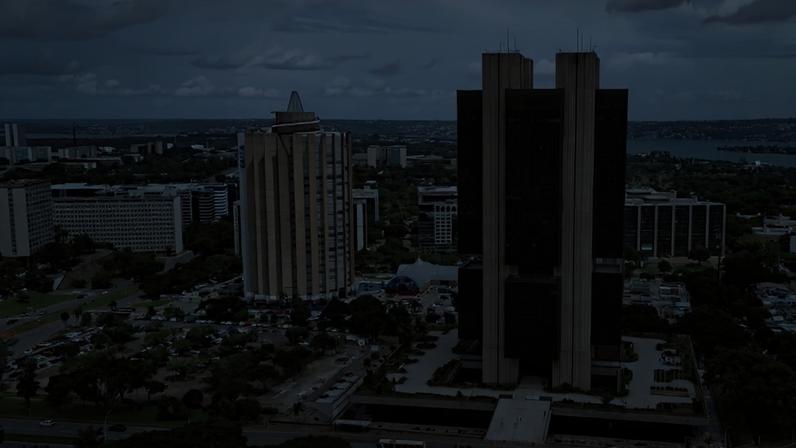 Vista do prédio do Banco Central em Brasília