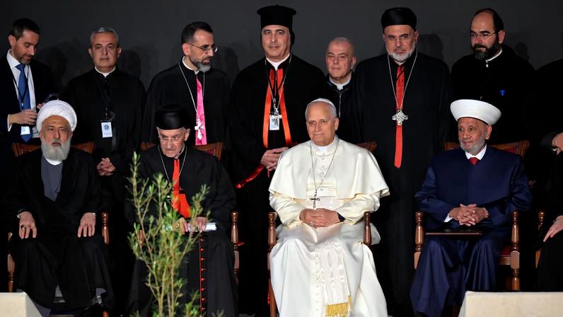 Papa exorta paz no Líbano entre religiões, rejeitando medo e preconceitos