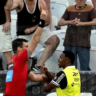 Súmula detalha expulsão de Jeffinho em jogo entre Corinthians e Botafogo