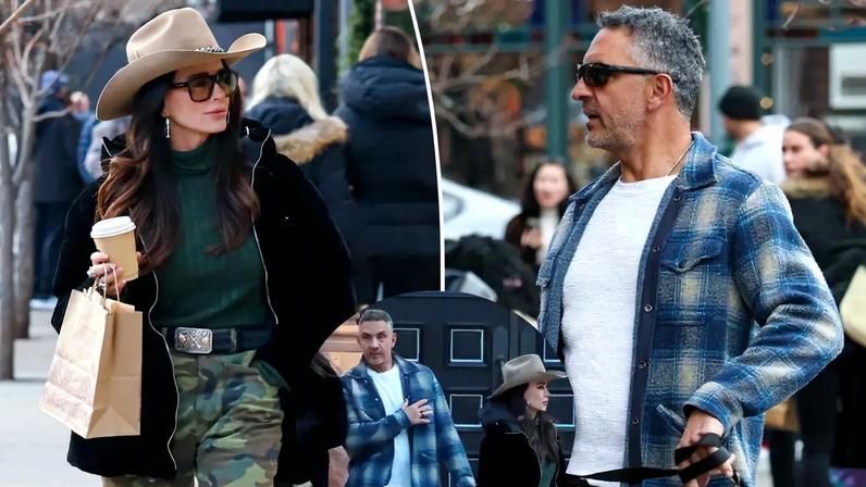 Ex-casal Kyle Richards e Mauricio Umansky se reúne em Aspen após Thanksgiving tenso
