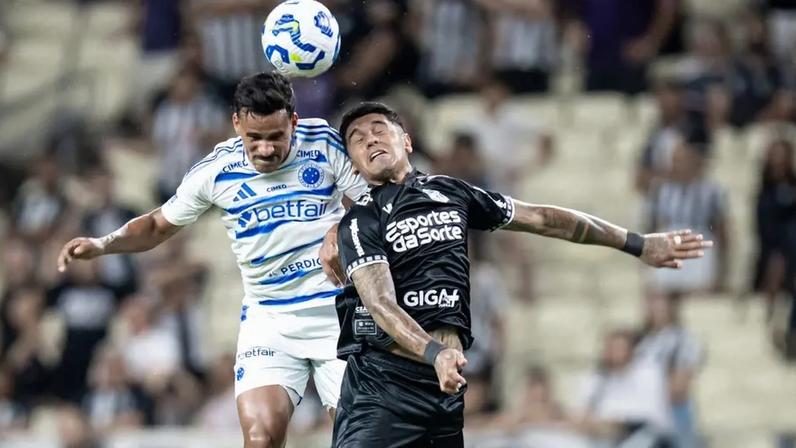 Kaiki em Ceará 1x1 Cruzeiro no Castelão, pelo Brasileirão. Foto: Samuel Andrade/Cruzeiro