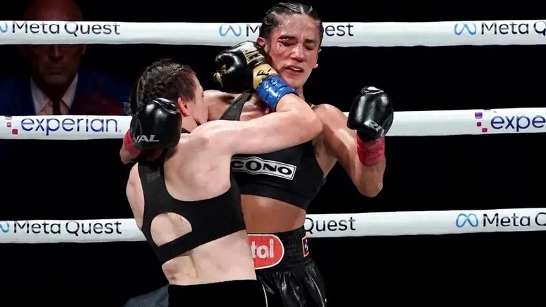 Katie Taylor - Amanda Serrano (Foto: TIMOTHY A. CLARY / AFP)