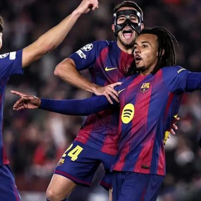Koundé brilha e Barcelona vira sobre Frankfurt na Champions League