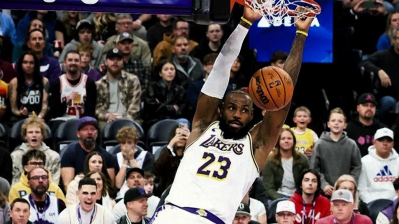 NBA LeBron James Lakers