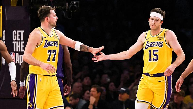 Austin Reaves Luka Doncic