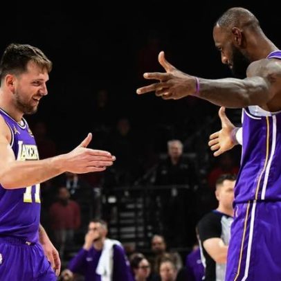 LeBron elogia Luka Doncic após vitória do Lakers