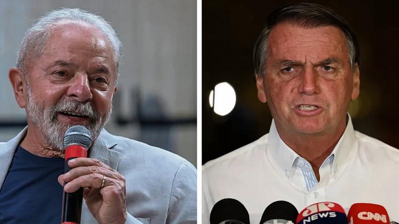 Lula e Jair Bolsonaro. Fotos: Ricardo Stuckert e Evaristo Sá/AFP