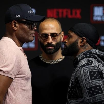 Anderson Silva, Jake Paul e adversários batem peso para luta de boxe