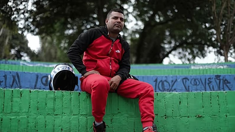 Brayan Palencia, en Bogotá.