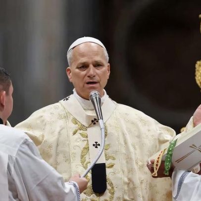 No primeiro sermão de Natal, o Papa Leão critica condições dos palestinos em Gaza