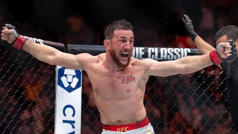 Merab Dvalishvili derrotou Sean O'Malley no UFC 316 (Foto: Divulgação/UFC)