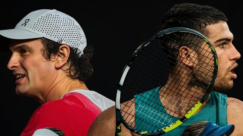 João Fonseca e Alcaraz vão se enfrentar no Miami Invitational (Divulgação)