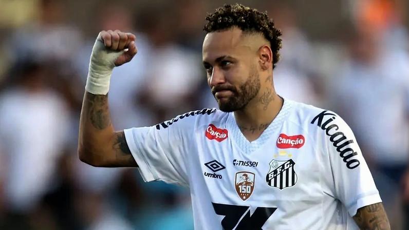 Neymar em Santos x Cruzeiro (Foto: Guilherme Dionizio/Código 19/Gazeta Press)